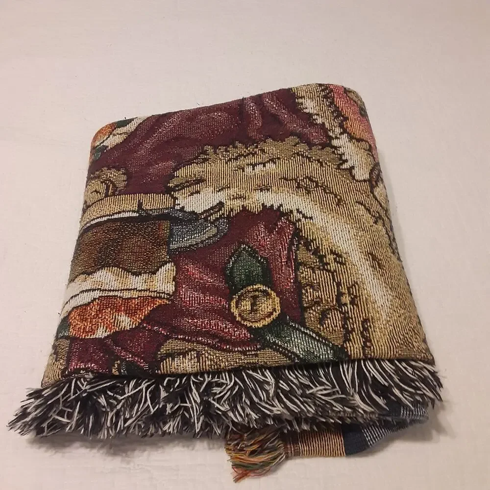 Boyd's Bears Fringed Throw Cuteness Life is a Picnic